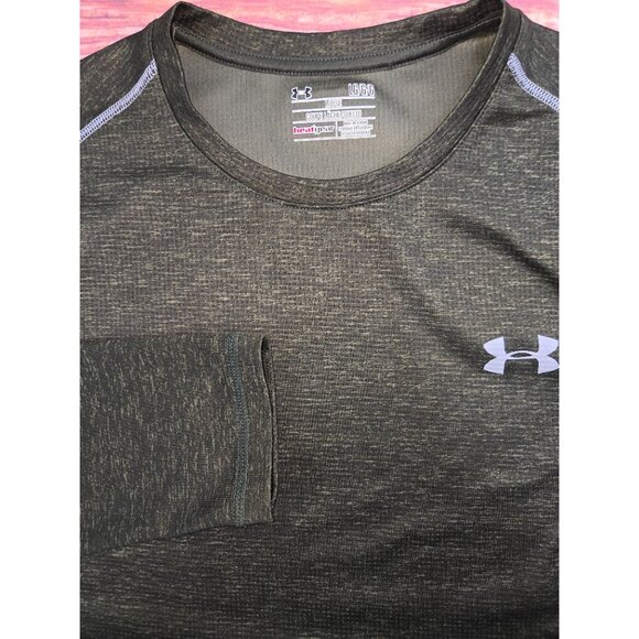 Under Armour Mens Loose Fit HeatGear Long Sleeve Top Large - Picture 5 of 7